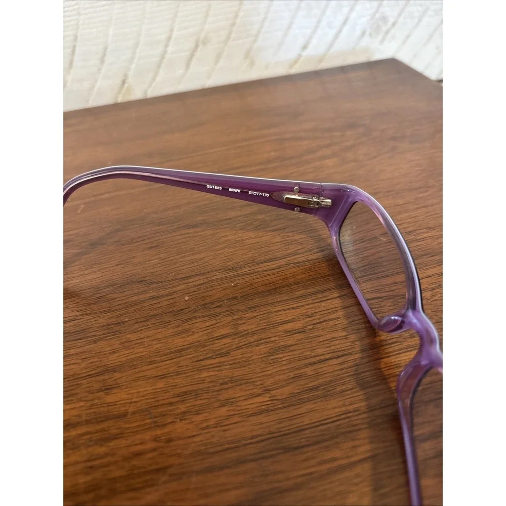 Guess Women's GU1685 Purple Eyeglass Frames‎ 51-17/135 BRNPK